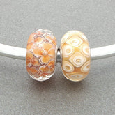 Trollbeads Honeycomb Blooms Unique Duo